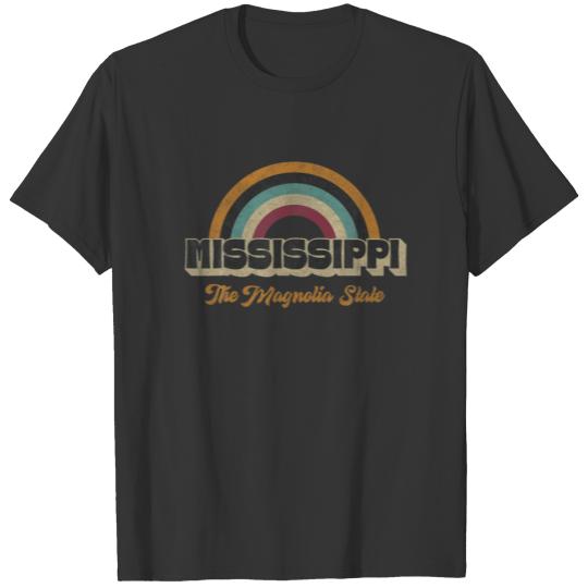 Vintage Mississippi 70S 80S 90S Retro Lover Slogan T-shirt