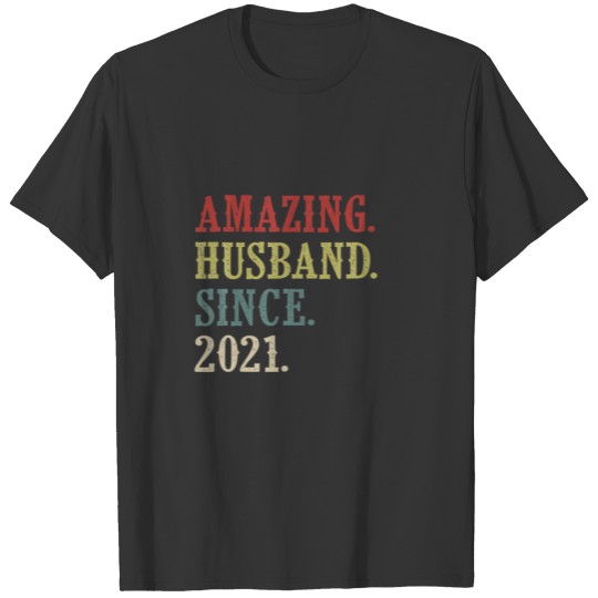 1 Wedding Aniversary Gifts Him - Amazing Husband S T-shirt