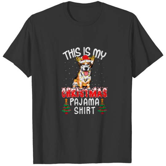 This Is My Corgi Dog Christmas Pajamas Xmas Puppy T-shirt