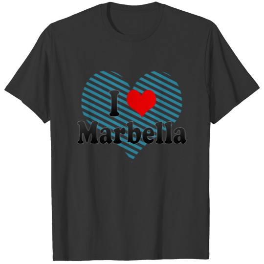 I Love Marbella, Spain T-shirt