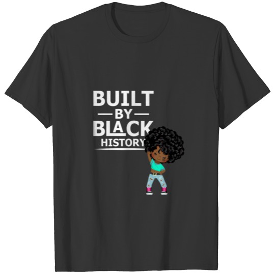 Kids I Am Black History For Kids Girls Black Histo T-shirt