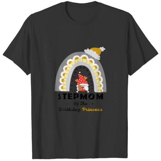 Stepmom Of The Birthday Princess Funny Stepmom Gno T-shirt