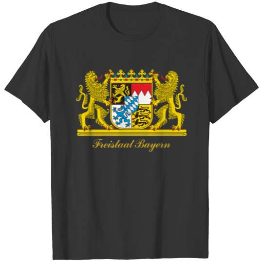 Bavarian Flag & Coat of Arms T-shirt