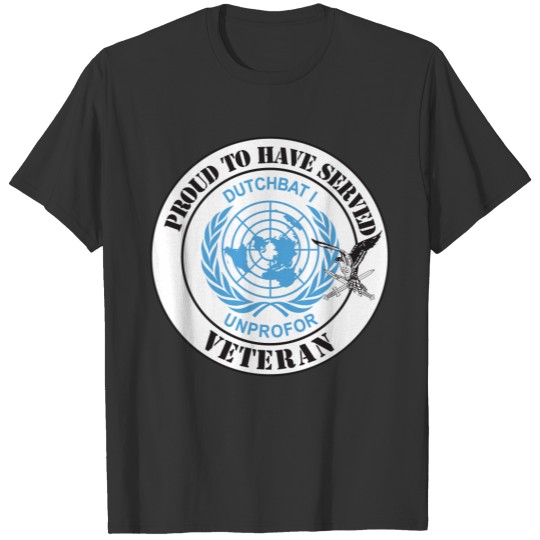 Dutchbat 1 UNPROFOR veteran T-shirt