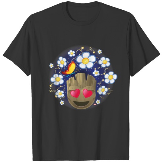 Groot In Love Emoji T-shirt
