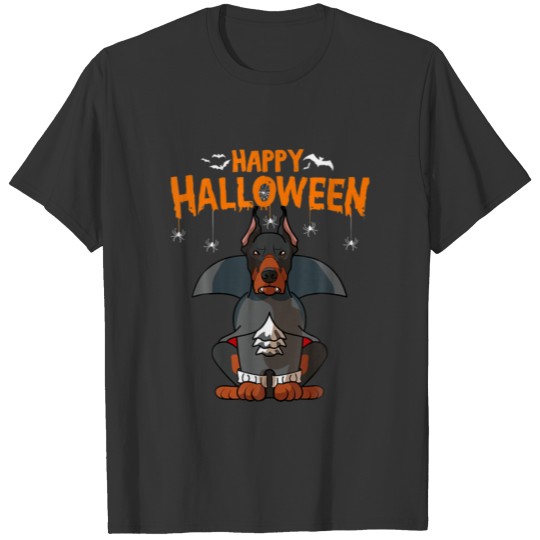 Doberman Mom Funny Dog Halloween Costume T-shirt