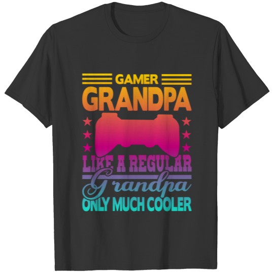 Gamer Grandpa T-shirt