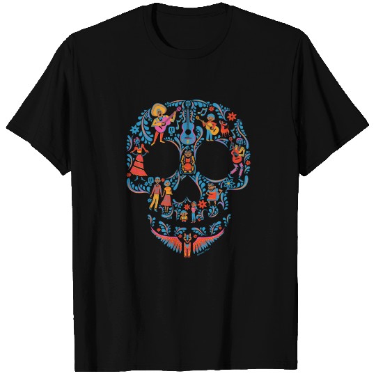 Disney Pixar Coco | Colorful Sugar Skull T-shirt