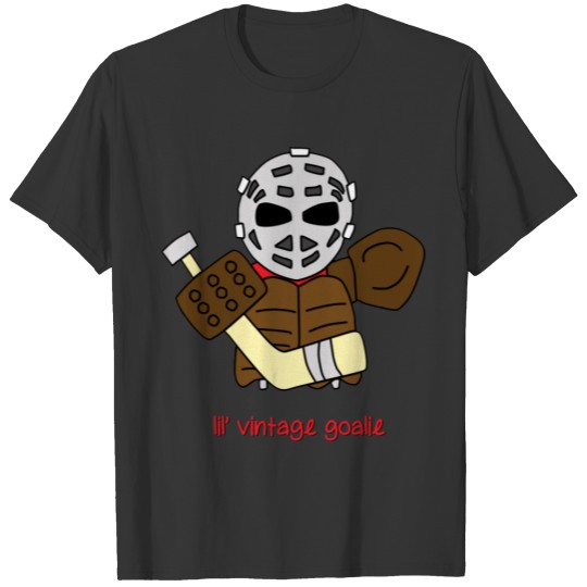 Lil' Vintage Hockey Goalie T T-shirt