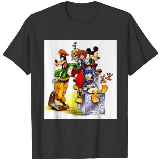 Kingdom Hearts: coded | Group Key Art T-shirt