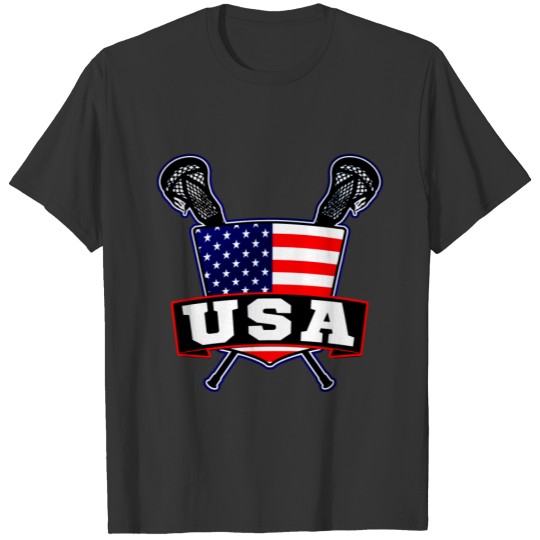 American Lacrosse Logo T-shirt