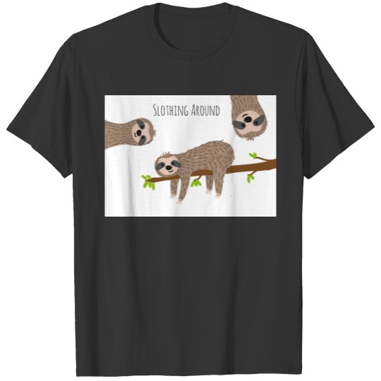 Slothing Around Baby's T-shirt