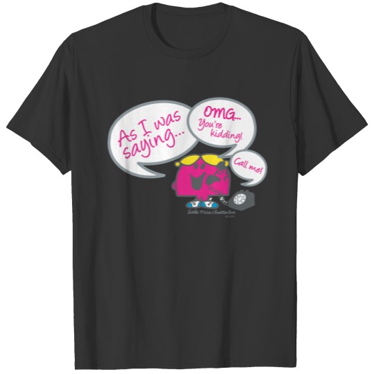 Little Miss Chatterbox & Telephone T-shirt