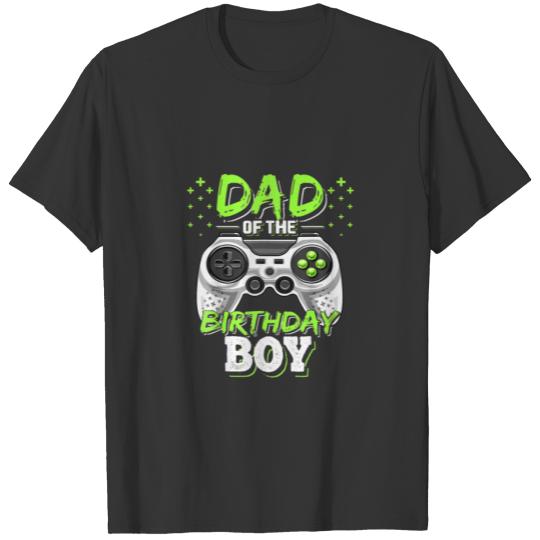 Mens Dad Of The Birthday Party T-shirt