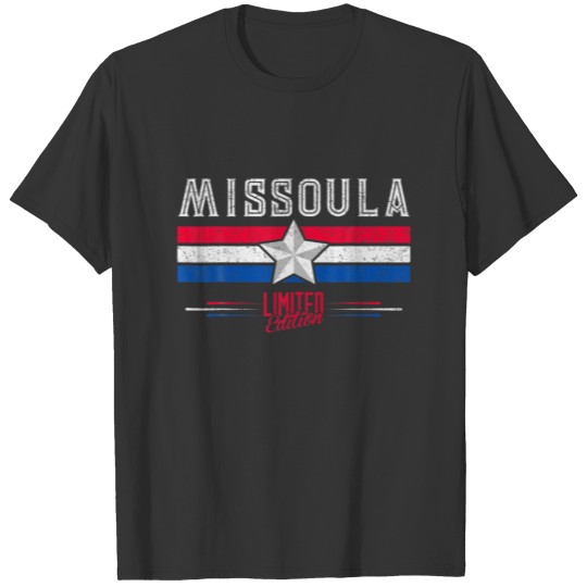 Missoula Retro Vintage Gift Women Men T-shirt