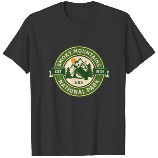 Great Smoky Mountains National Park Tennessee Hike T-shirt