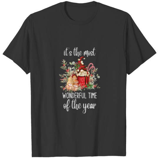 Merry Christmas It's The Most Wonderful Time Of Th T-shirt