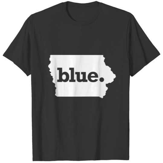 BLUE STATE IOWA T-shirt