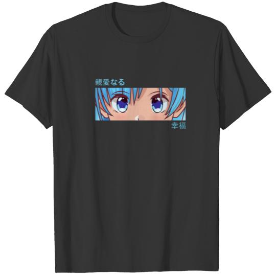 Aesthetic - Anime Girl Eyes - Culture Art Japan Bl T-shirt