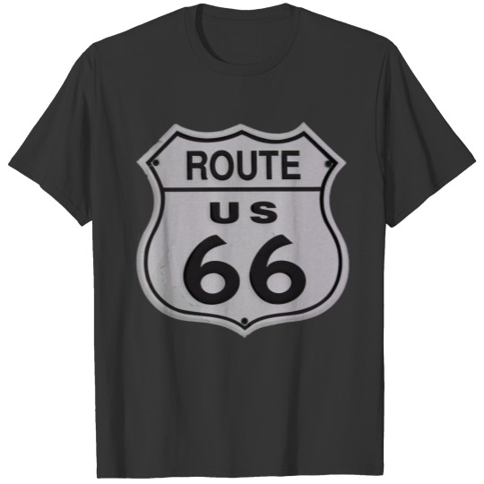 Vintage Route 66 Sign T-shirt