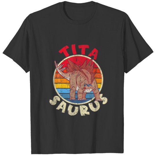 Tita Saurus I Stegosaurus Stenops I Family Matchin T-shirt