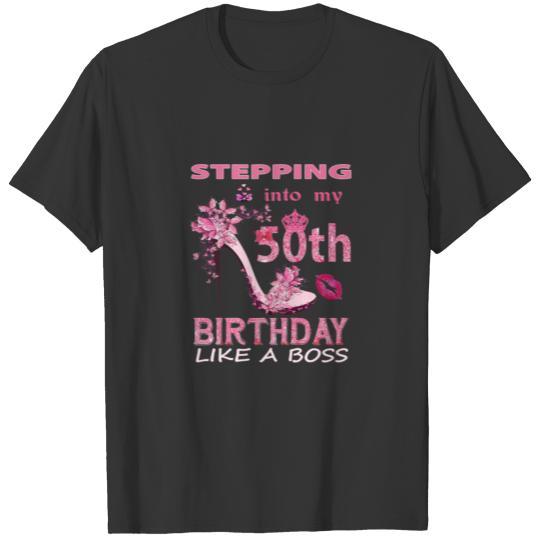 Womens 50Th Birthday Gift Ideas Bday 50 Years Old T-shirt