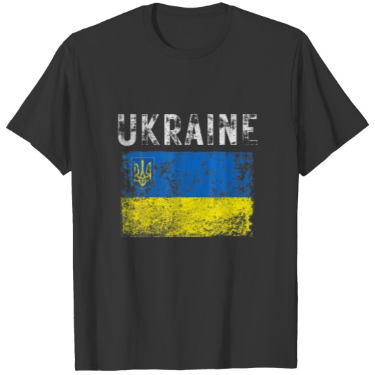 Ukraine Flag Ukrainian Flag Ukraine Flag T-shirt