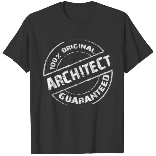 Vintage Original Architect Art Funny Costume Gift T-shirt