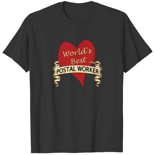 World's Best Postal Worker T-shirt