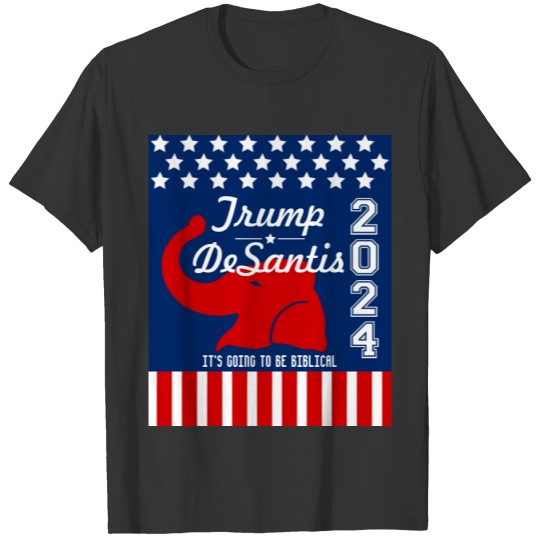 TRUMP DESANTIS 2024 BIBLICAL T-shirt