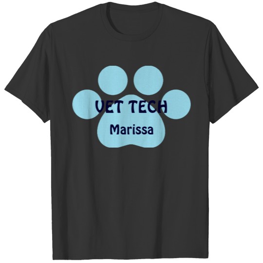 Customizable Vet Tech T-shirt