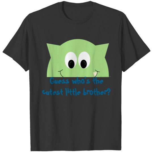 Little Brother Monster  Baby Bodysuit T-shirt