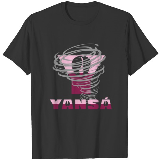 Yansa name and hurricane T-shirt