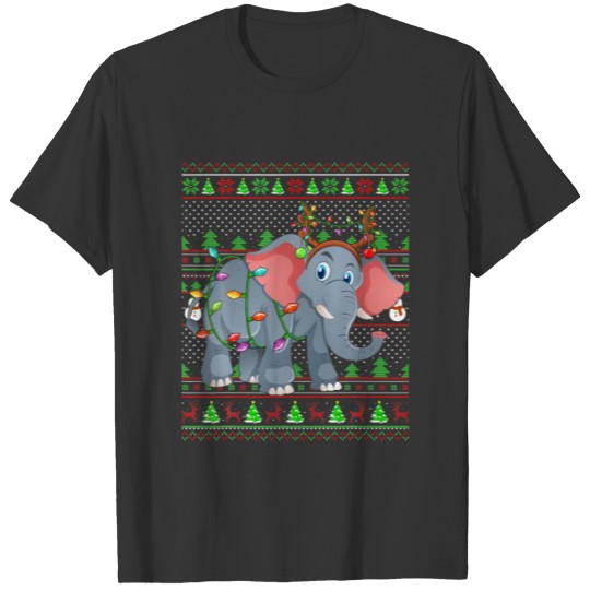 Elephant Lover Family Matching Ugly Elephant Chris T-shirt