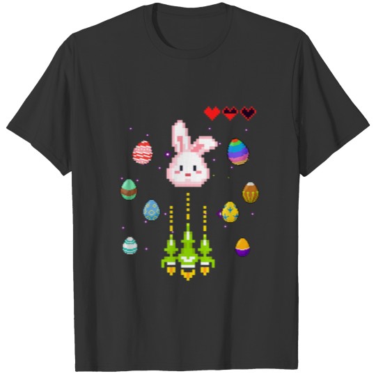 Easter Video Game Boys Girls Kids Easter Gamer T-shirt