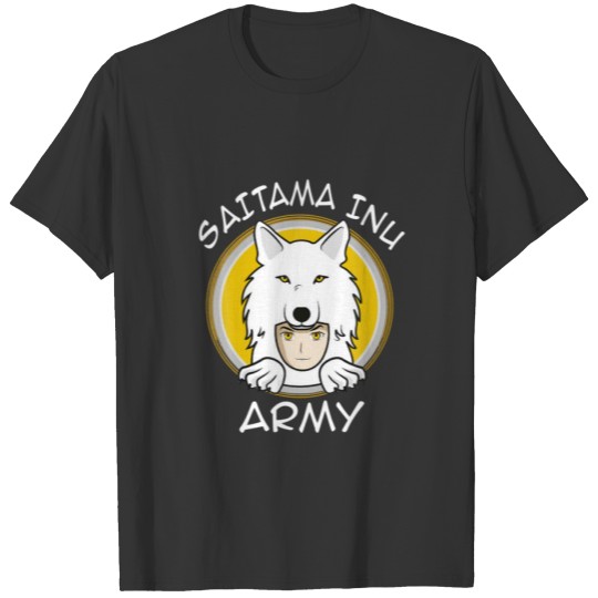 Saitama Inu Army Coin Cryptocurrency Token Wallet T-shirt