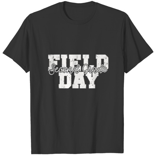 Field Day 2022 Second Grade School Teacher Kids Pu T-shirt