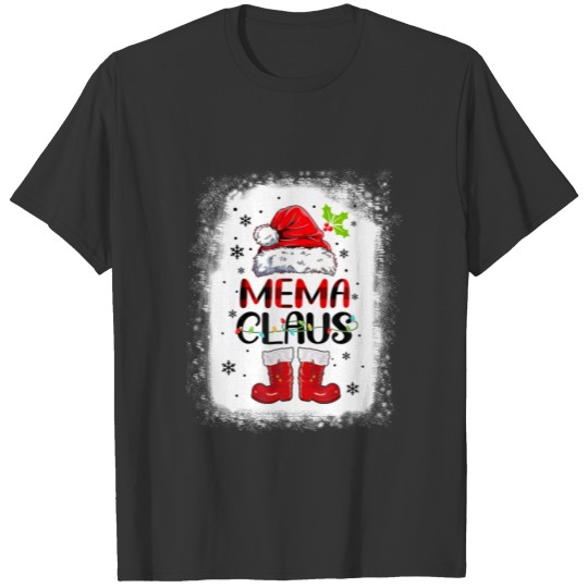 Mema Santa Claus Dress For Men Women Christmas T-shirt