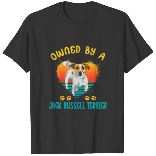 Owned By A Jack Russell Terrier Vintage T-shirt