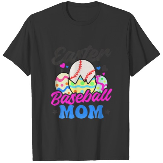 Easter Baseball Mom Cute Easter Day Gifts T-shirt