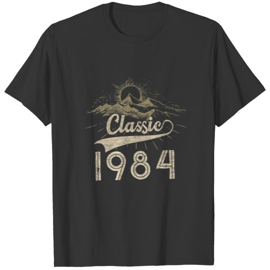 38 Year Old 1984 Classical 38 Birthday Gifts Vinta T-shirt