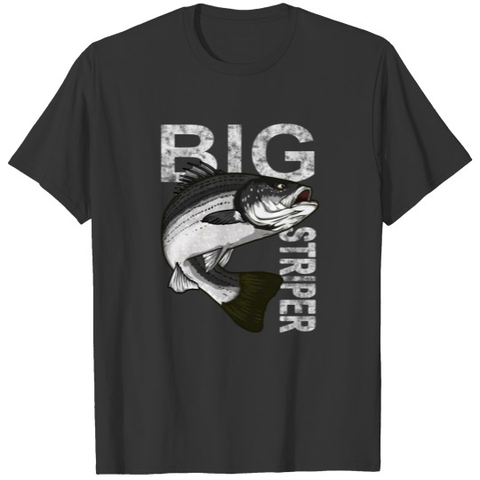 Striped Bass Fishing T-shirt