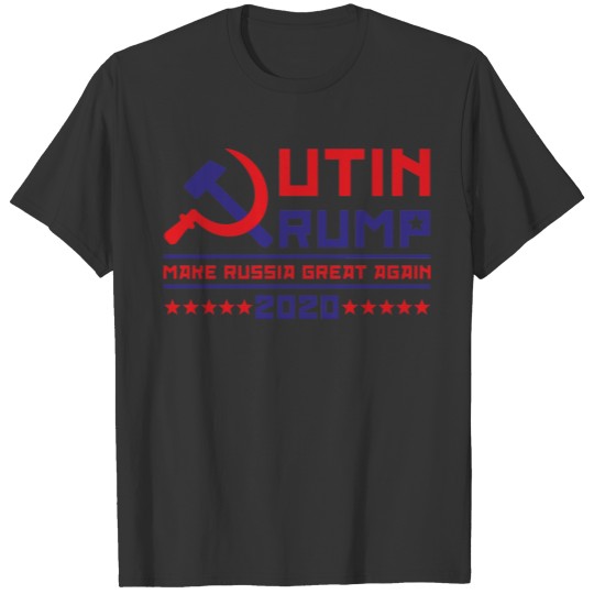 Putin Trump Make Russia Great Again T-shirt