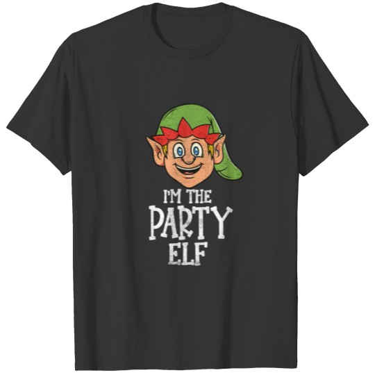 I'm The Party Elf Family Matching Christmas 2021 P T-shirt