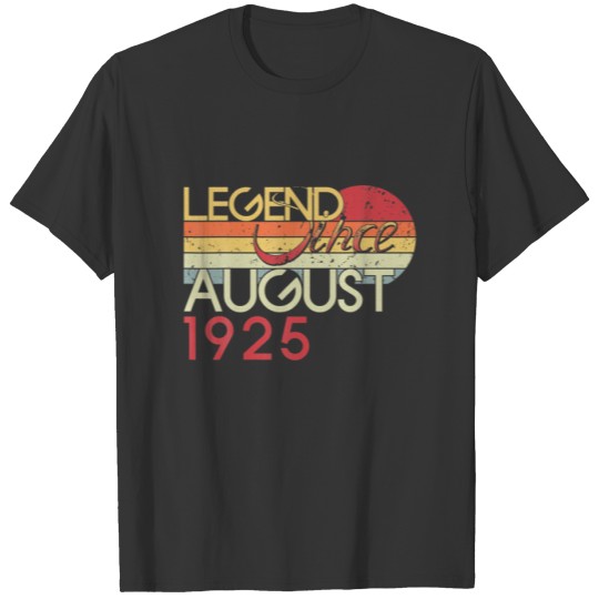 97Th Birthday My 97 Years Old Legend Since August T-shirt
