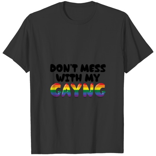 LGBTQ Rainbow | Pride Gay LGBT Lesbian Gift Ideas T-shirt