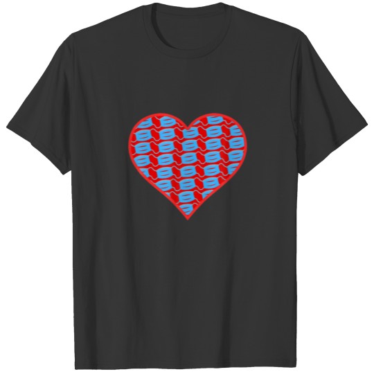 Mens Valentines Day Heart Mask Quarantine Edition T-shirt