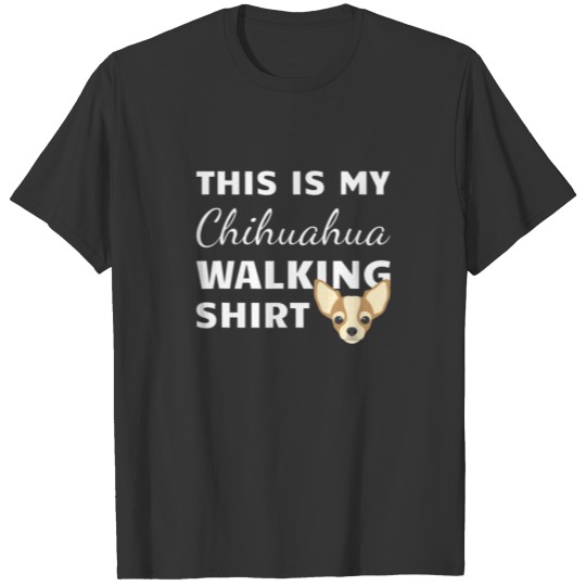 Chihuahua Walking T-shirt