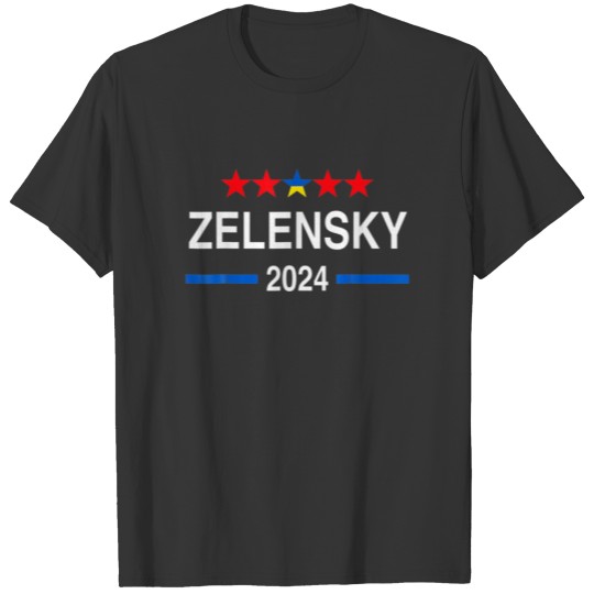 President Zelensky 2024 Election Ukraine T-shirt