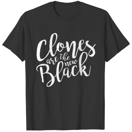 Orphan Black | Clones are the New Black Script T-shirt
